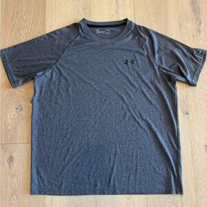 LG Men’s Short-Sleeve Heather Charcoal Performance Tee